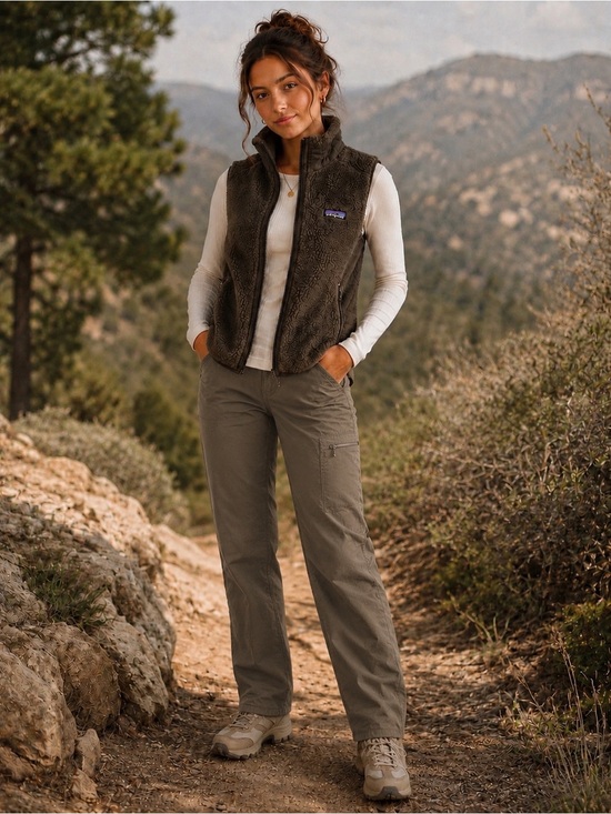 Patagonia Jackets & Blazers - Patagonia Women’s Classic Retro-X Fleece Vest Dark Walnut Brown Sherpa Small